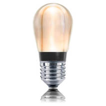 Ретро лампа светодиодная LED G45, E27, золотая, 057-233 Sun Lumen