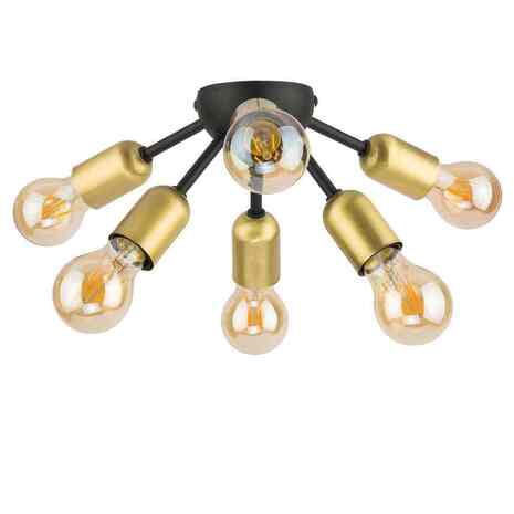 Потолочная люстра TK Lighting 1467 Estrella Black