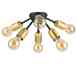 Потолочная люстра TK Lighting 1467 Estrella Black0