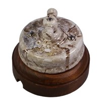 Выключатель 1-кл (проходной) Ideal, мрамор Retrika арт.R1-SW-16