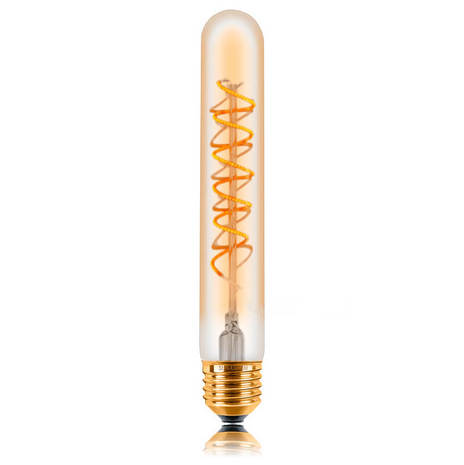 Лампа T30-185, 4W, S8, ДИММИРУЕМАЯ, 240V, E27, Золотая 2200K 057-110