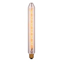 Ретро лампа накаливания Т38-300, E27, золотая, 052-207 Sun Lumen