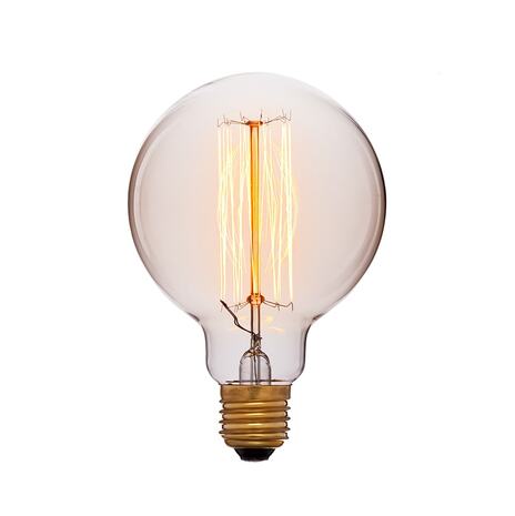 Лампа 95x125 40W 240V E27 Золотая 051-996