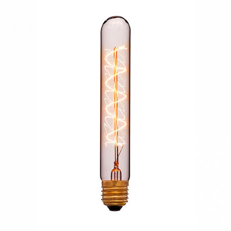 Лампа 35x190 40W 240V E27 Золотая 053-846
