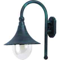 Уличный настенный светильник Arte Lamp Malaga A1082AL-1BG