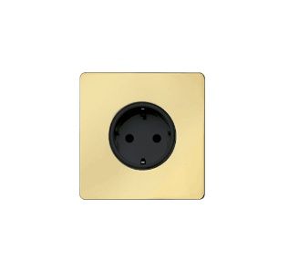 Розетка с зазем.контактом TJ Electric G827-86-PB