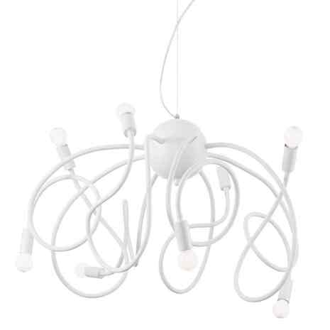 Подвесная люстра Ideal Lux Multiflex SP8 Bianco