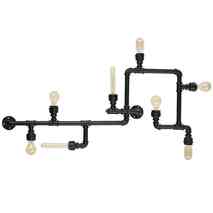 Настенный светильник Ideal Lux PLUMBER PL8 NERO
