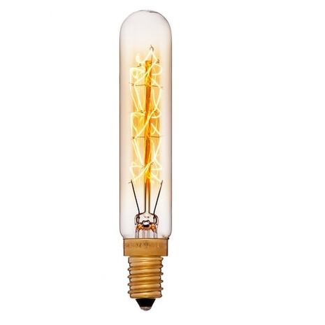 Ретро лампа Эдисона винтаж 20x110 40W 240V E14 Золотая 054-164