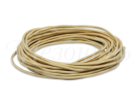 Провод круглый ПВХ 2х0,75, цвет - песочное золото, МЕЗОНИНЪ (25м) GE70160-32