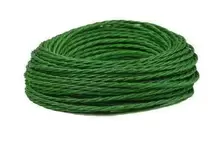 Ретро провод витой Interior Wire 2х1.5 (зеленый шелк) арт.00313858