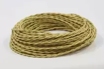 Ретро провод витой Interior Wire 2х2.5 (Золото шелк) арт.00313868