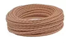 Ретро провод витой Interior Wire 3х2.5 (какао) арт.00313877