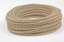Ретро провод витой Interior Wire 2х0.75 (капучино) арт.00313887