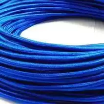 Ретро провод круглый Interior Wire 2х1.5 (Синий шелк) арт.00313983