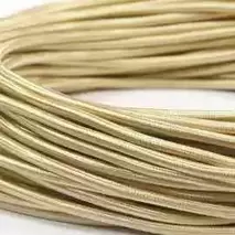 Ретро провод круглый Interior Wire 2х2.5 (Песочный шелк) арт.00325938