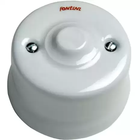 Заглушка Fontini Garby, белый фарфор 30656172