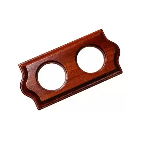 Рамка двухместная Fontini Venezia Clasica, сапелли 36802162
