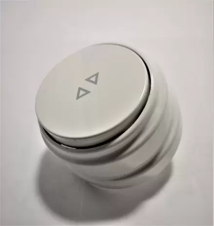 Ретро выключатель 1-кл., пластик, (проходной), белый, А610-2261, Bylectrica А610-2261-WH