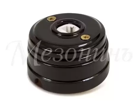 Ретро розетка для интернета, черный МезонинЪ, GE70341-05