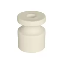 Изолятор пластиковый 24х18 Edisel, слоновая кость PLASTOTM-242667 IWHOTM-242667
