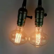 Лампа Эдисона Retronik E27 60Вт L80 бочонок для внутреннего освещения (лампа накаливания), арт. L80-Ret-27