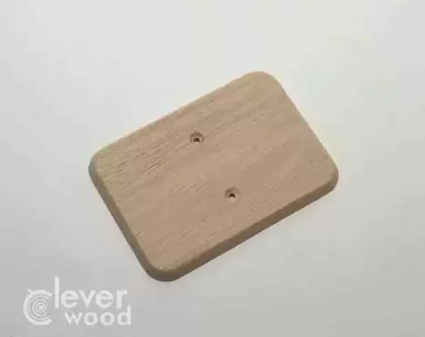 Накладка для сдвоенной розетки Cleverwood ПНМ-0.09.128*88.0 (плоские)15.Я ПНМ-0.09.128x88.0 (плоские)15.Я