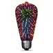 Светодиодная декоративная лампа 3D Фейверк, 4W, RGB, E27, ST64 G95 G125 Ret-ST643D0