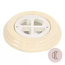 Рамка одноместная Interior Electric на бревно, D260-280, слоновая кость, Interrior Electric, Арбат, РКБ280-1/012