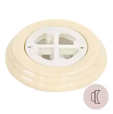 Рамка одноместная Interior Electric на бревно, D260-280, слоновая кость, Interrior Electric, Арбат, РКБ280-1/012