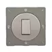 Z1EG7N Одноклавишный ретро переключатель с 3-х мест 10А, Satin Chome0