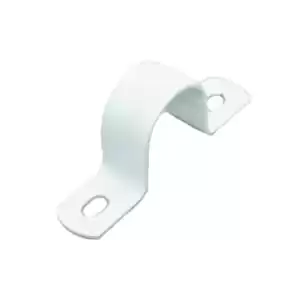 Крепеж для лофт труб двухсторонний D18 WHITE, 3021826 Villaris