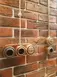 PETRUCCI коробка распределительная 76*48, старая медь, 101CUPO2