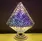 Светодиодная декоративная лампа 3D Фейверк, 4W, RGB, E27, D90 Ret-D903D