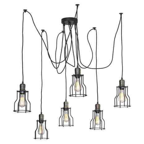 Подвесная люстра Lussole Loft LSP-9310