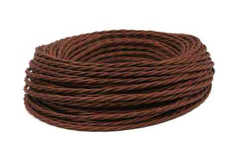 Провод витой Interior Wire 2х0.75 (коричневый) арт.00313897