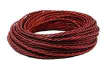 Провод витой Interior Wire 2Х0.75 (гранатовый шелк) арт.00313845