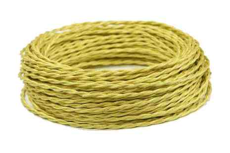 Провод витой Interior Wire 3Х1.5 (светлое золото шелк) арт.00313956